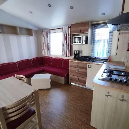 Mobil A Au L'escale Proche De Royan Campingplatz Meschers-sur-Gironde