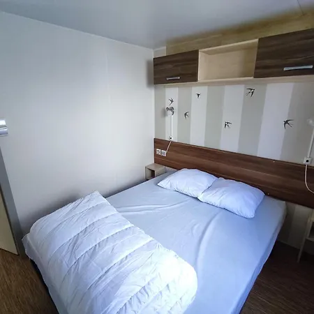 Mobil A Au L'escale Proche De Royan Campingplatz Meschers-sur-Gironde